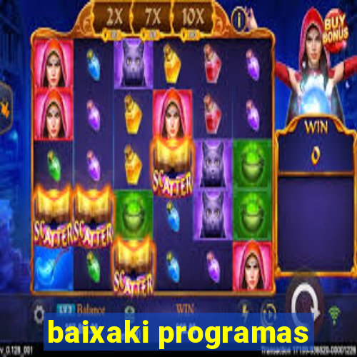 baixaki programas